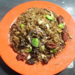 Nasi Goreng Spesial Komplit Ati   Pete  Sosis