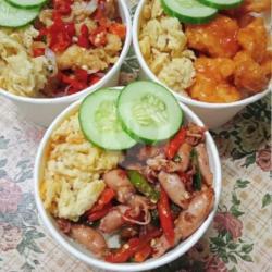 Ricebowl Cumi Pelangi