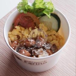 Rice Bowl Bakso Teriyaki