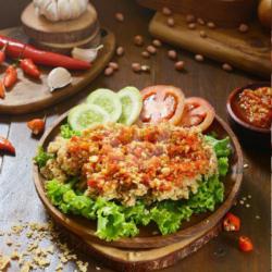 Nasi Ayam Geprek Sambal Kacang
