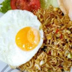 Nasi Goreng Teri Telor Pisah