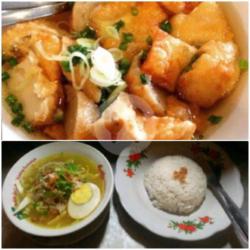 Paket (nasi Soto Ayam   Batagor Kuah Rizky)