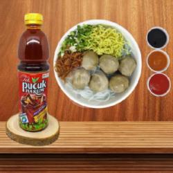 Bakso Pentol Kuah   Teh Pucuk