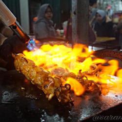 Sate Cumi Bakso Ikan Salmon