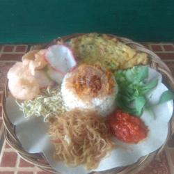 Nasi Ulam Telor Balado