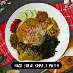 Nasi Bungkus Kepala Patin Gulai