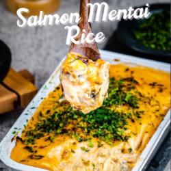 Salmon Mentai Kani Rice Reguler