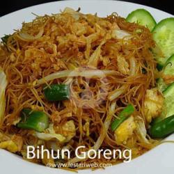 Miehun Goreng Ikan Asin