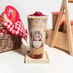 Red Bean Milk Tea (l)