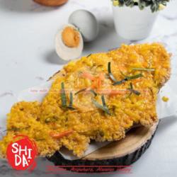 Salted Egg Crispy Chicken Sharing