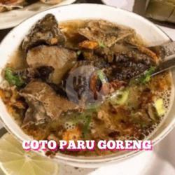 Coto Makassar Paru Goreng