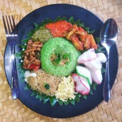 Paket Nasi Uduk Hijau Jengkol