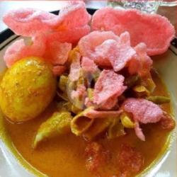 Ketupat Padang Sayur Nangka   Telur