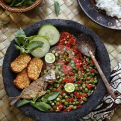 Sambal Kacang Panjang Mentah