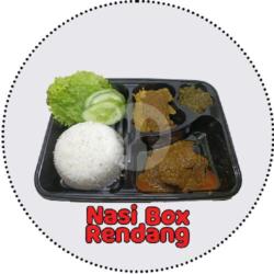 Nasi Padang Box Rendang