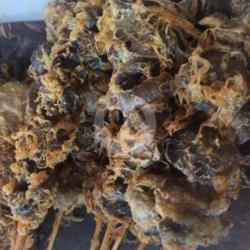 Sate Ati Ayam Lapis Telur