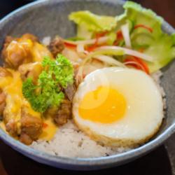 Donburi With Salted Egg Chicken