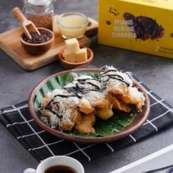 Pisang Keju Saus Coklat