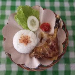 Nasi   Paha Bebek Bakar