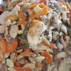 Nasi Capcay Telor Sambel