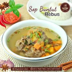 Sop Buntut Rebus   Nasi