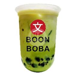 Boba Matcha Latte