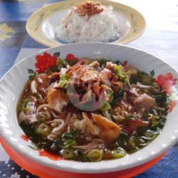 Paket Lengkap Soto Ayam Tauco   Nasi   Es Teh Manis