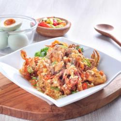 Kepiting Soka Telur Asin