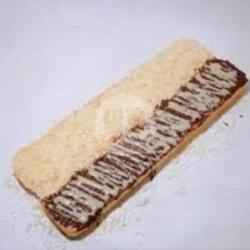 Roti John Coklat  Keju