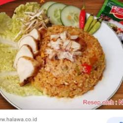 Nasi Goreng Kampung Rizky  Ayam Suir Telur