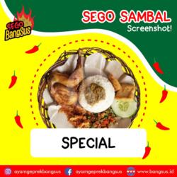 Sego Sambal Special