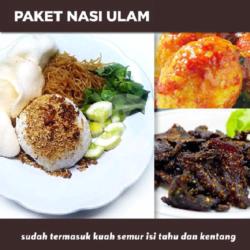 Nasi Ulam   Dendeng   Telur Balado