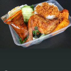 Nasi Ayam Penyet   Sayur Asem