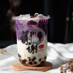 Ice Milk Boba Taro Brown Sugar Cheese