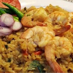 Nasgor Udang Saus Tiram