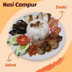 Nasi Campur  Kuah