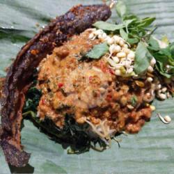 Nasi Pecel Lele Goreng