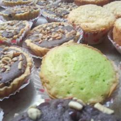 Muffin Keju Dan Pandan Isi 8