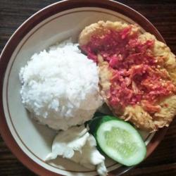 Nasi   Telor Geprek Crispy