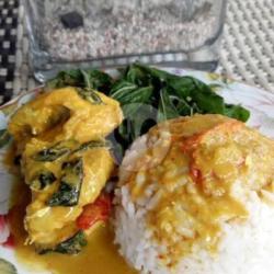 Nasi Ikan Patin Gulai Kuning