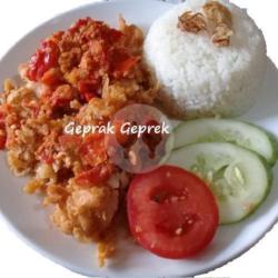 Nasi Ayam Geprek ( Reguler )