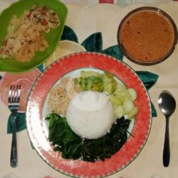 Nasi Pecel Madiun Biasa