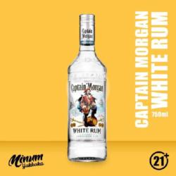 Captain Morgan White Rum 750ml