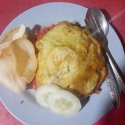 Nasi Goreng Merah   Sosis   Telur Dadar, Spesial