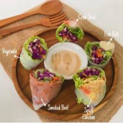 Salad Spring Roll Fishroll