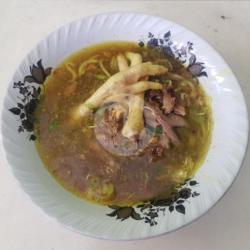 Soto Ayam Kampung Ceker  Telor