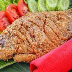 Nasi   Ikan Kerapu Kriuuuk   Sambal   Lalapan   Es Teh