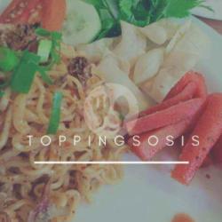 Mie Ableh Topping Sosis