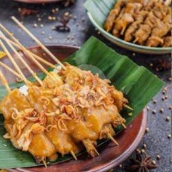 Sate Padang Usus Campur Daging Sapi 10 Tusuk.