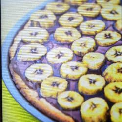 Choco Banana Pizza